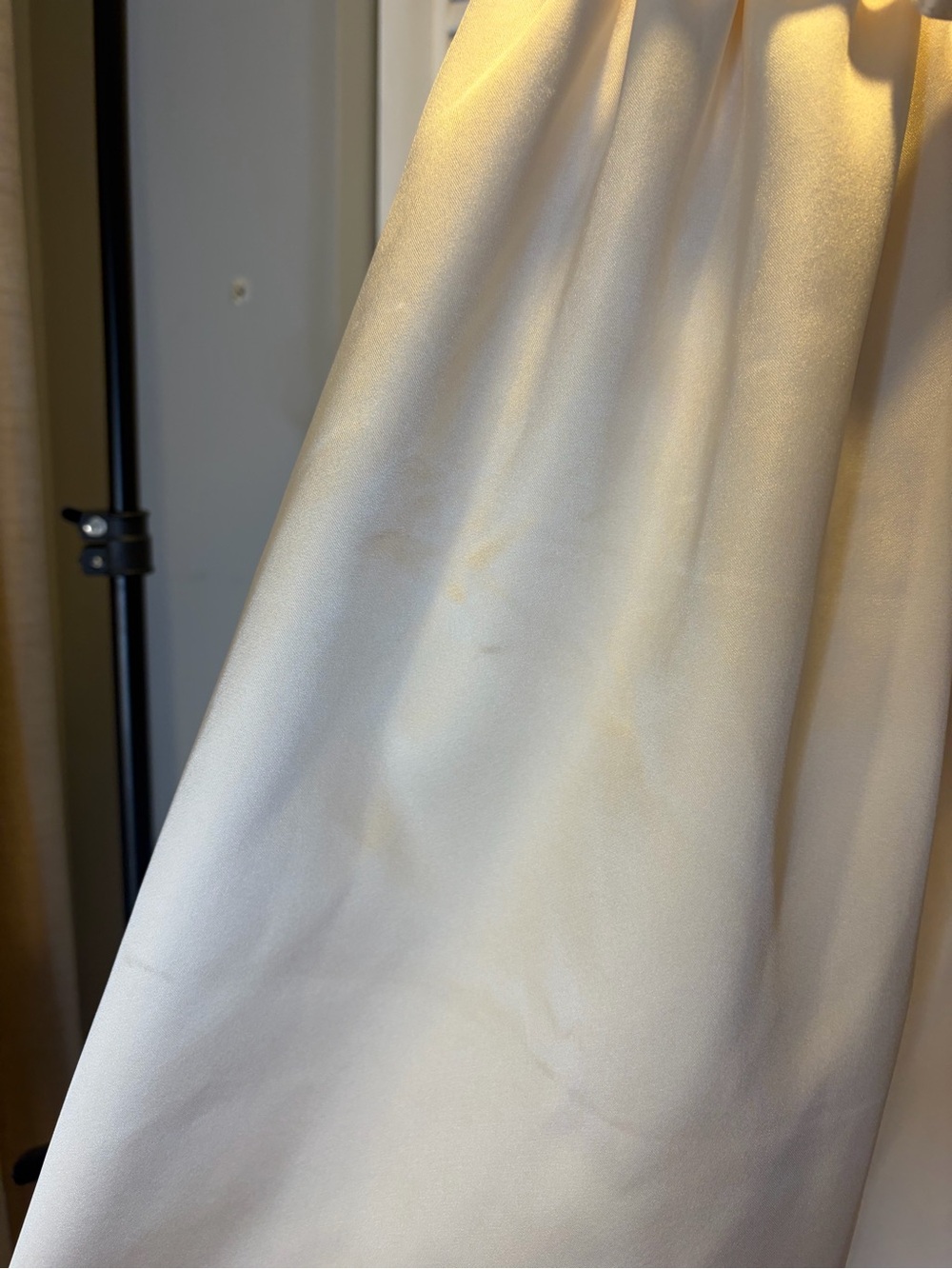 SELF-PORTRAIT
Appliquéd belted satin midi dress - Picture 12 of 16